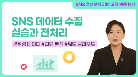 SNS 데이터 수집 실습과 전처리 썸네일