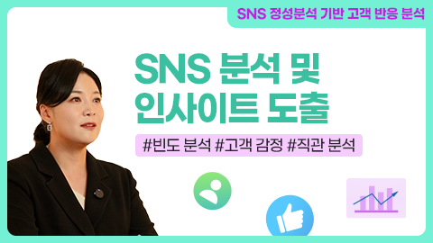 SNS 분석 및 인사이트 도출 썸네일