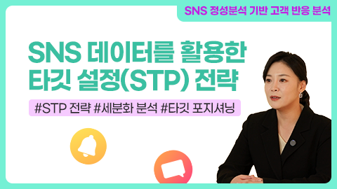 SNS 데이터를 활용한 타깃 설정(STP) 전략 썸네일
